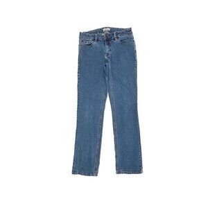 Blue Mountain Straight Leg‎ Women's size 8 Medium Wash Blue Denim jeans